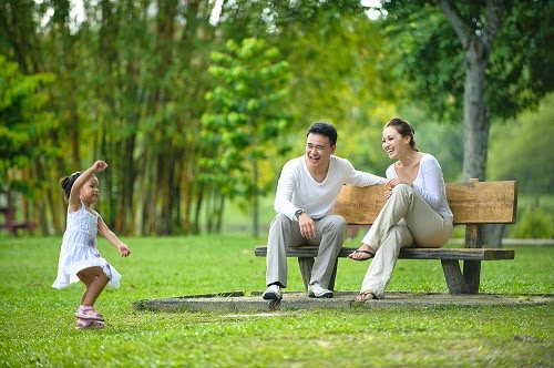 Khu công viên, đường dạo bộ và hồ nước thư giãn Khu công viên, đường dạo bộ và hồ nước thư giãn