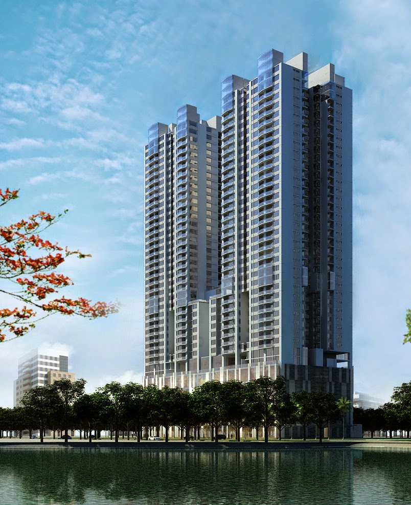 phối cảnh dự án chung cư hh2 linh đàm