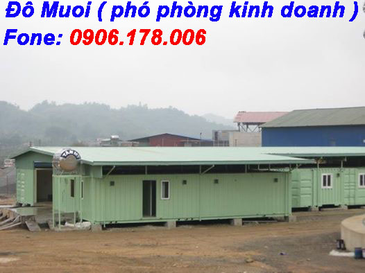 can thue container van phong