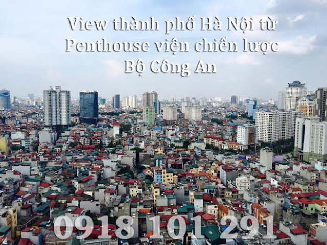 Bán căn penthouse cuối cùng của chung cư bộ chiến lược penthouse viện chiến lược bộ công an