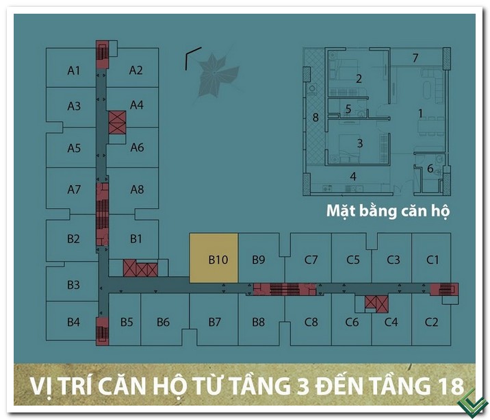 Mặt bằng tổng thể dự án Linh Tây Tower Mặt bằng tổng thể dự án Linh Tây Tower