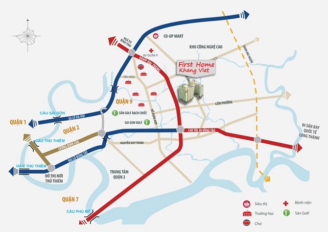 map khang viet