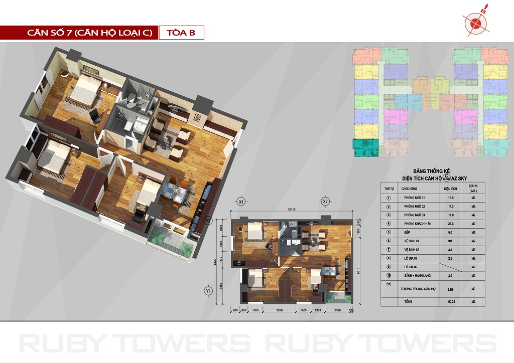 chung cư ruby towers căn số 07 loại c chung cư ruby towers căn số 07