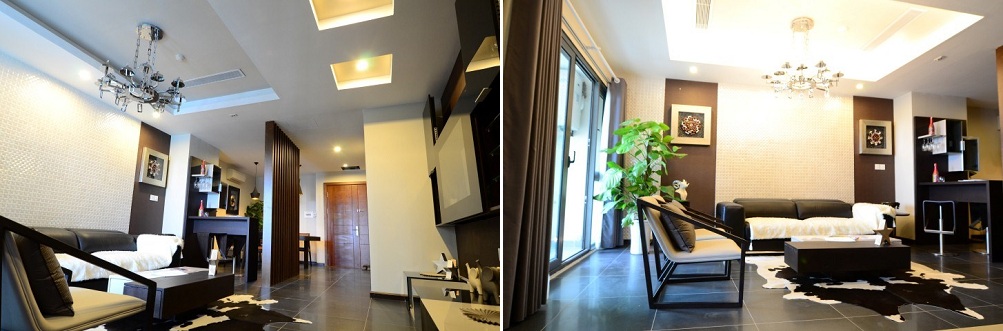 Căn hộ thiết kế tiện nghi, sang trọng Căn hộ thiết kế tiện nghi, sang trọng