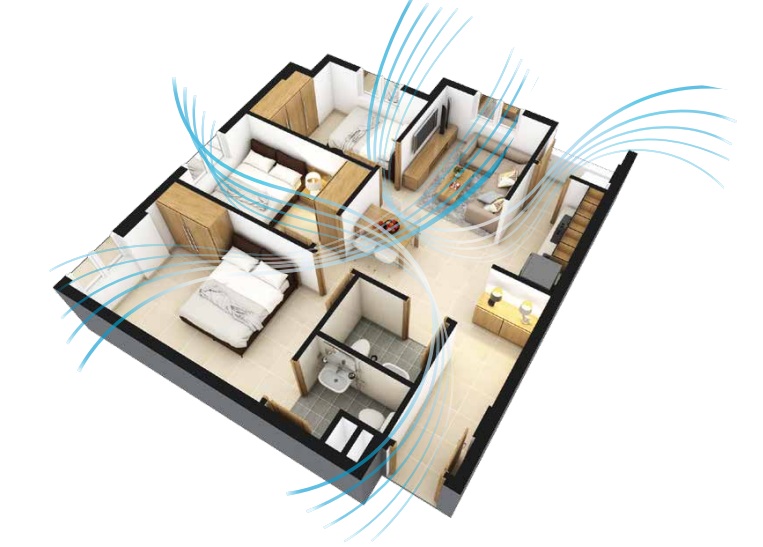 Căn hộ Gemek Premium đảm bảo dòng khí lưu chuyển thuận lợi Căn hộ Gemek Premium đảm bảo dòng khí lưu chuyển thuận lợi