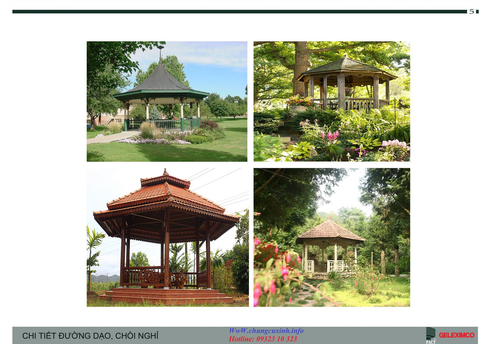 TIỆN ÍCH BIỆT THỰ THE GREEN DAISY - GELEXIMCO
