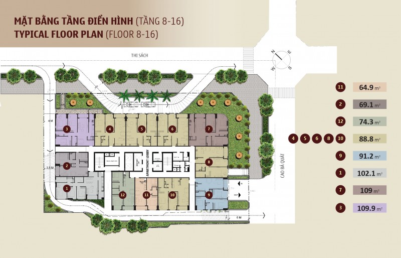 Căn hộ chung cư Madison quận 1 tại TPHCM 10 mat-bang-can-ho-madison