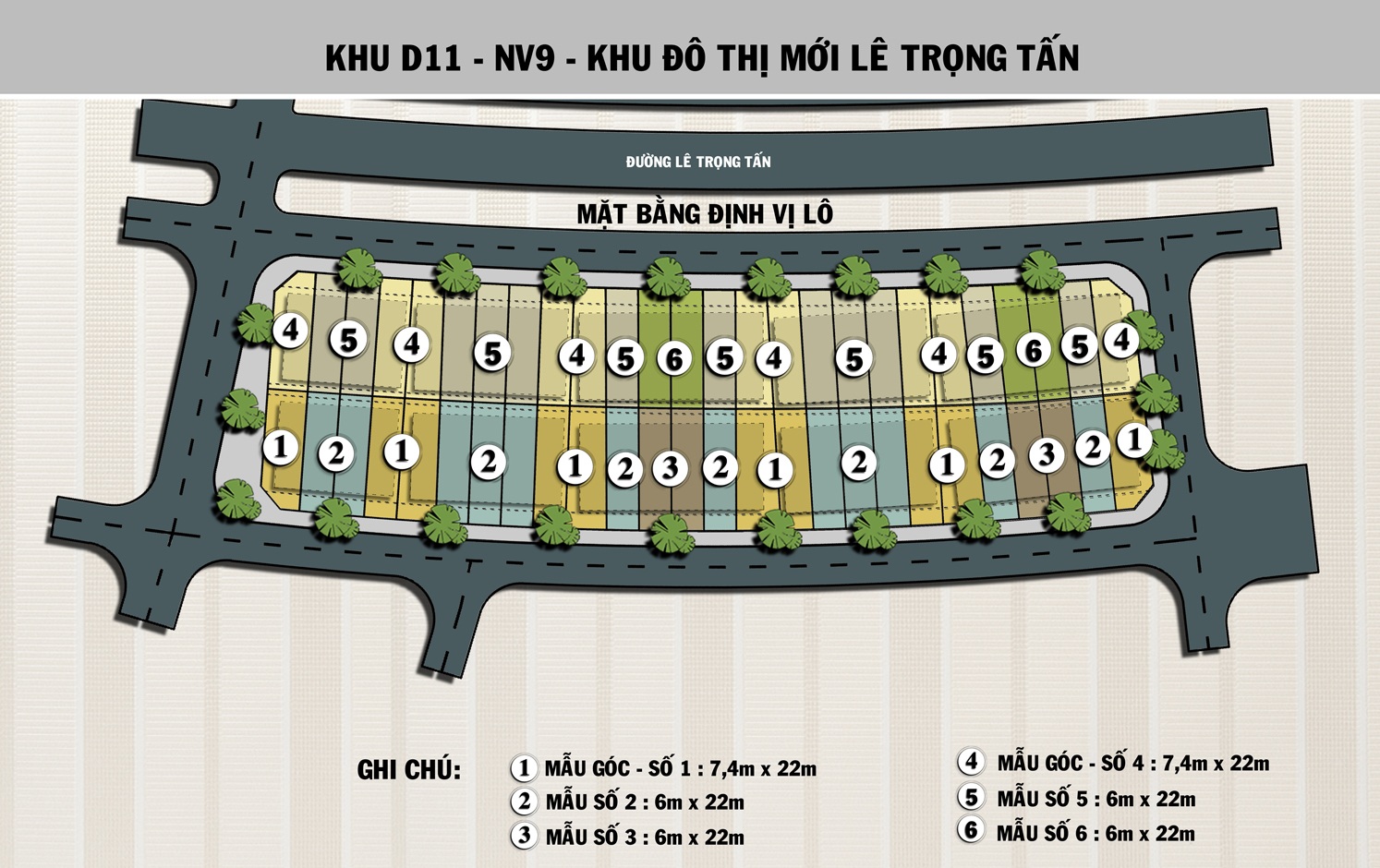 Mặt bằng khu D11 Mặt bằng khu D11