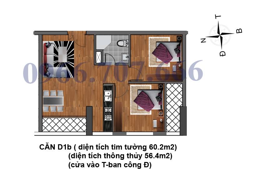MAT-BANG-CAN-HO-D1-B-TOA-NHA-HAN-HUD MAT-BANG-DIEN-HING-CAN-HO-D1-B-CHUNG-CU-HANHUD