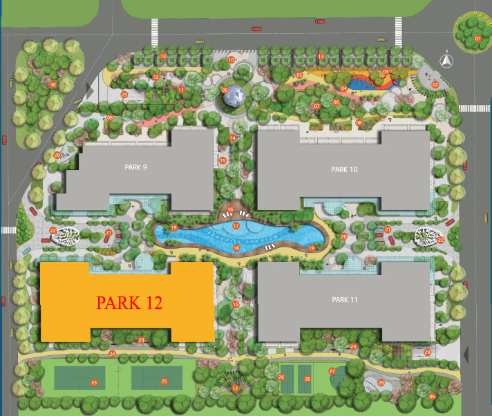 Park 12 - Vinhomes Times City Park Hill Premium
