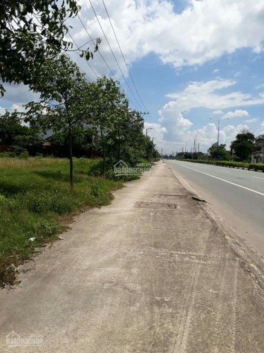 Đất chính chủ mặt tiền đường DT 742 đường lớn rất phù hợp cho việc kinh doanh