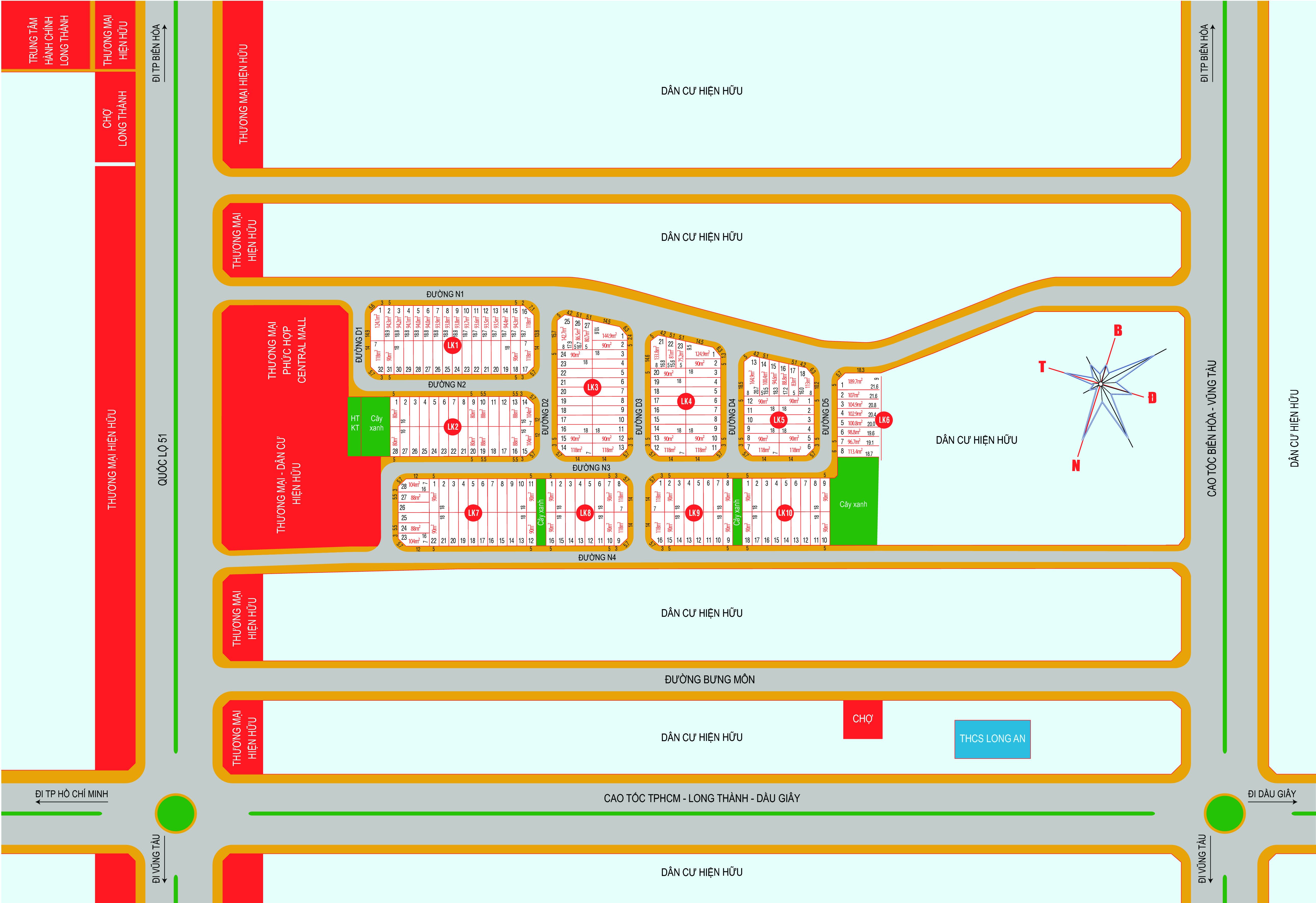du an dat nen khu do thi central mall long thanh du an dat nen khu do thi central mall long thanh