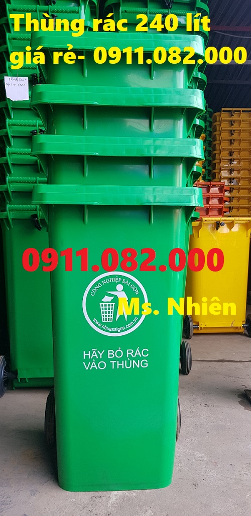 chuyen ban thung rac 240 lit thung rac cong cong gia re thung rac gia goc