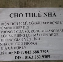 2 HN linh đàm cho thuê phòng 30m2