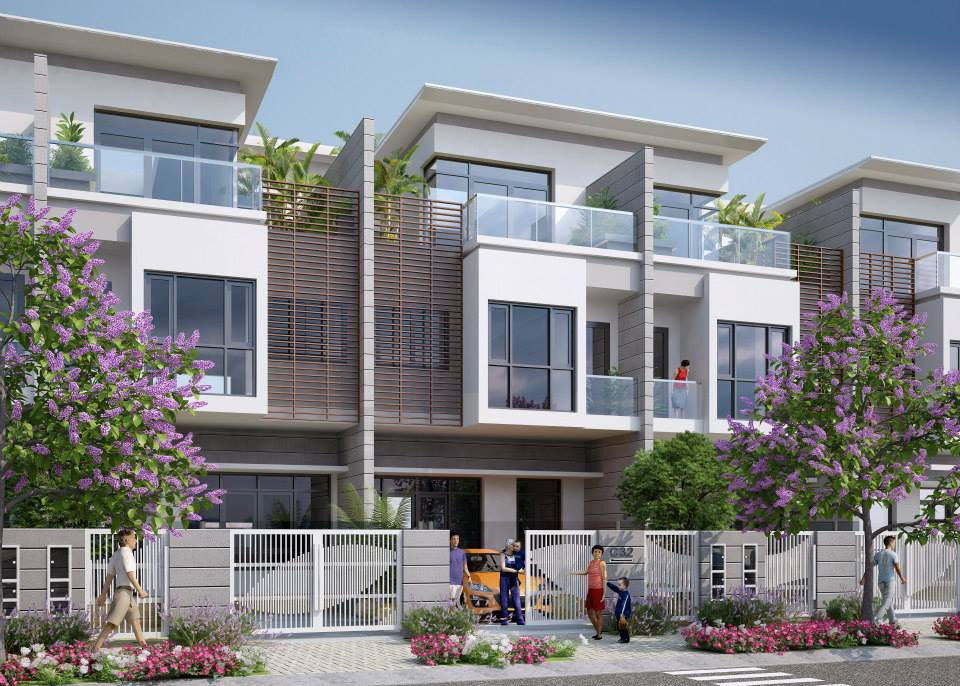 biet thu pho vuon pho dong village