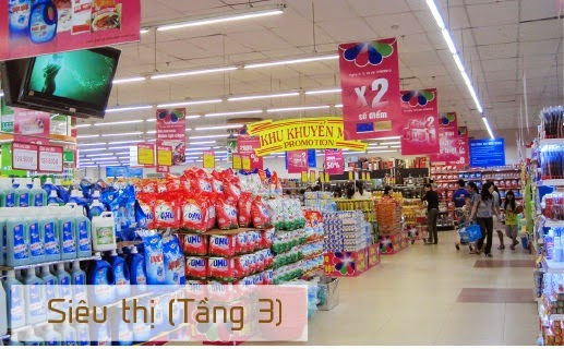 hệ thống siêu thị tại chung cư Gemek tower