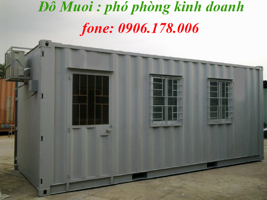 ban container van phong 20 feet