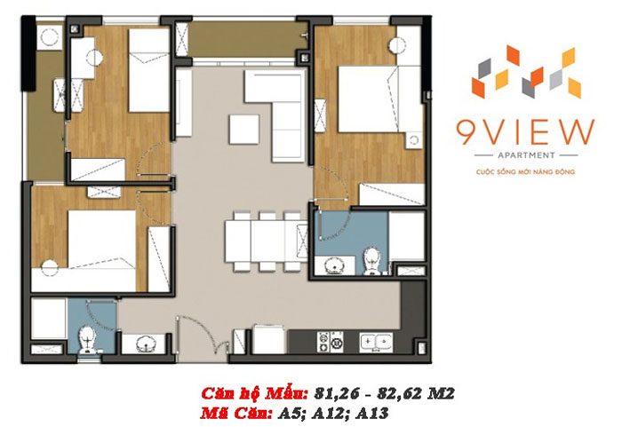 mẫu căn hộ 9 view 2