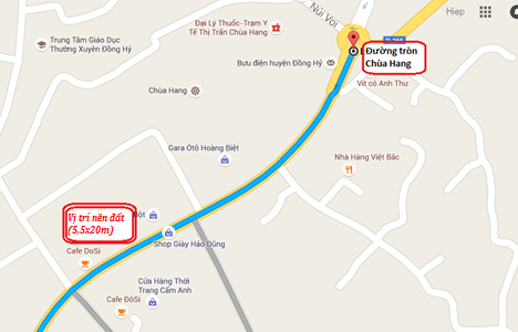 480 trieu ban dat nen huong dong nam vi tri dep khu quy hoach huyen dong hy thai nguyen