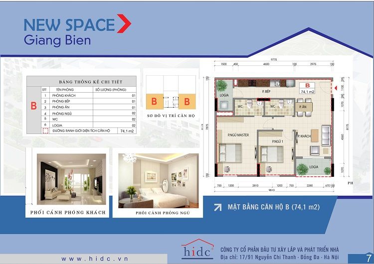 Căn B chung cư New Space Giang Biên tintucduan.com