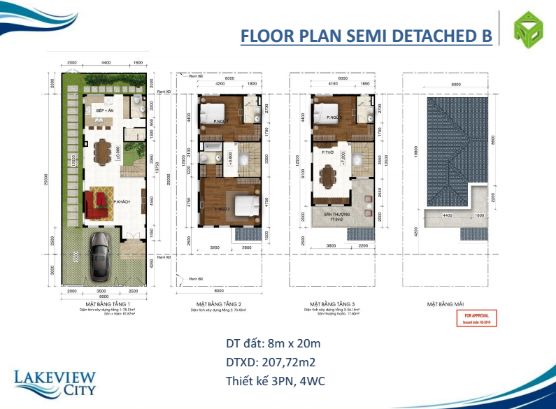 Floor plan semi detached b