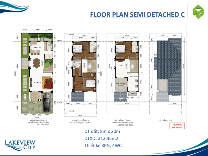 Floor plan semi detached c