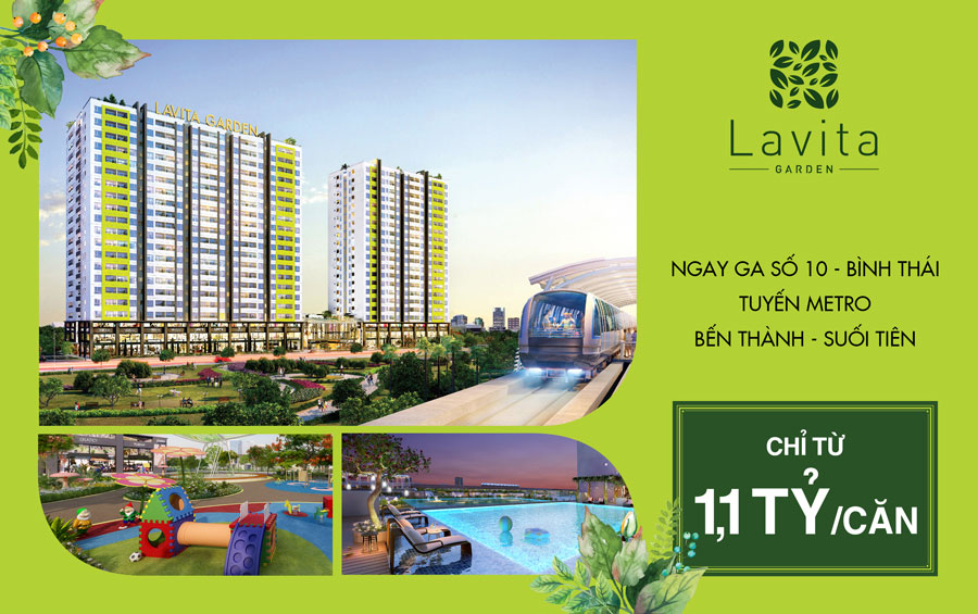 Phối cảnh dự án Lavita Garden