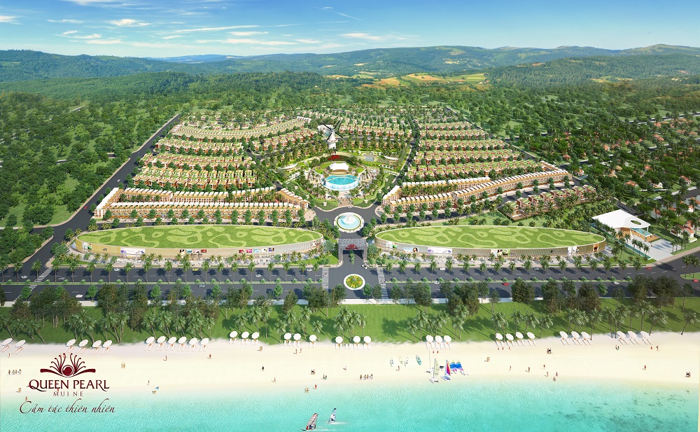 Phối cảnh dự án Queen Pearl Mũi Né