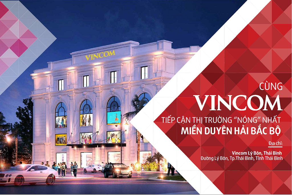 vincom shophouse thai binh