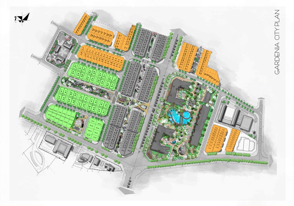 Mặt bằng Dự án Vinhomes Gardenia