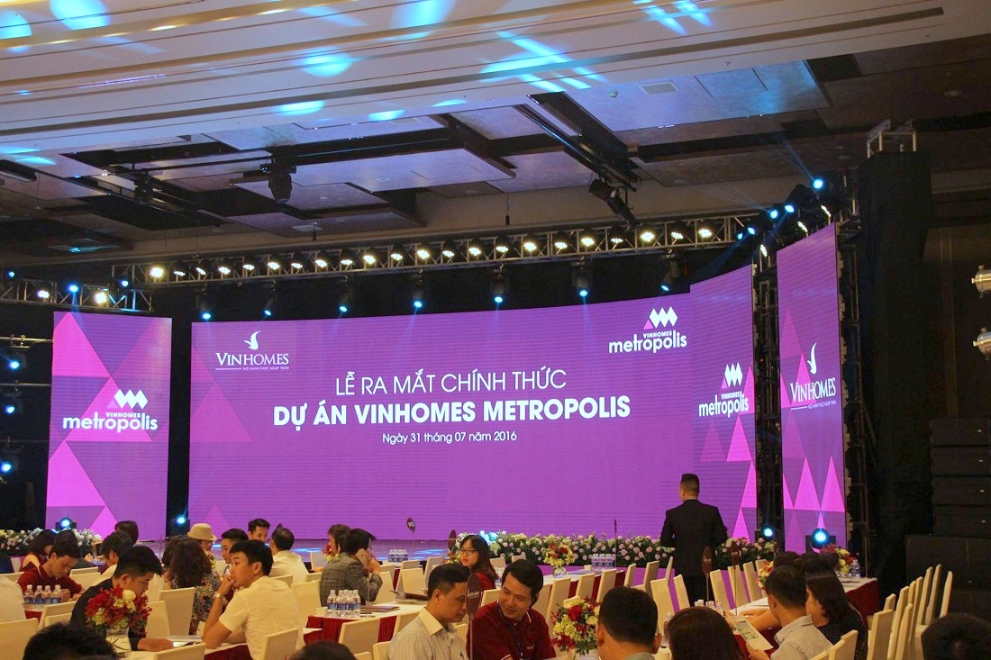 Lễ ra mắt chính thức dự án Vinhomes Metropolis