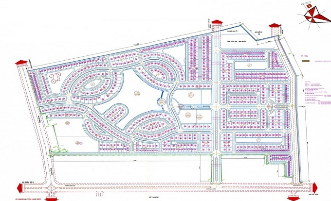 Mặt bằng dự án Lideco Bắc 32