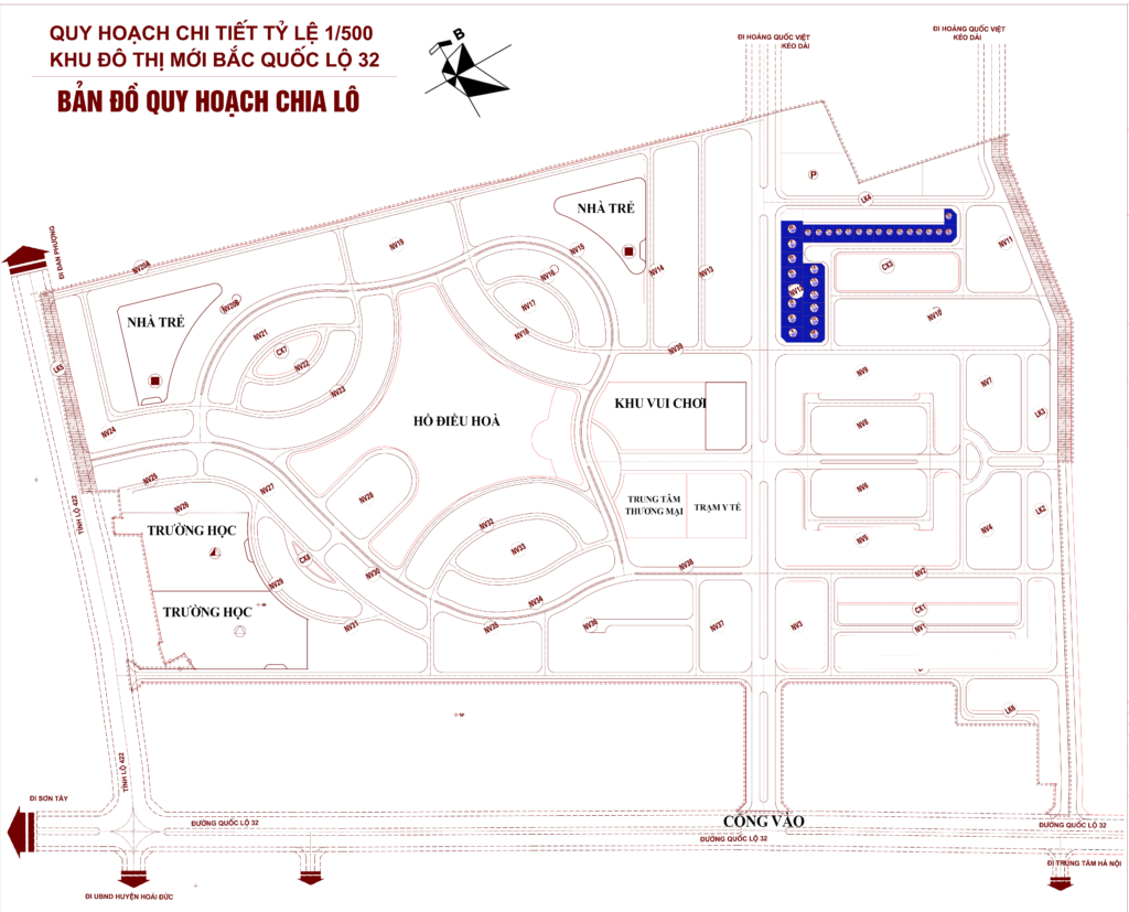 NHÀ VƯỜN 12 – KHU  ĐÔ THỊ LIDECO BẮC 32