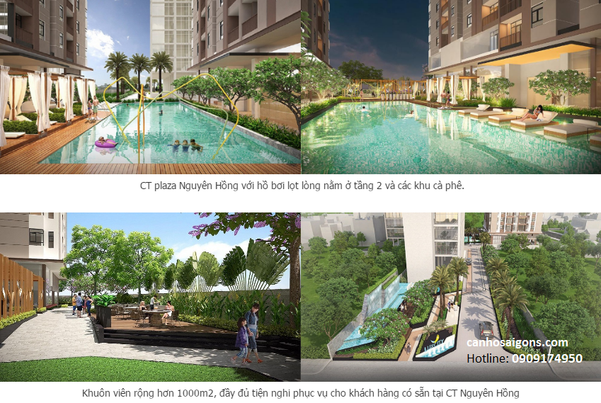 Tiện ích của dự án CT Plaza Nguyên Hồng