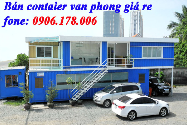 cho thue container van phong nhieu phong