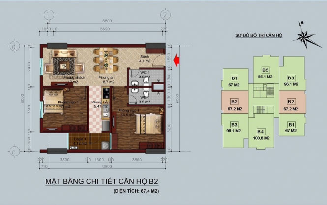 chung cu b1b2 tay nam linh dam