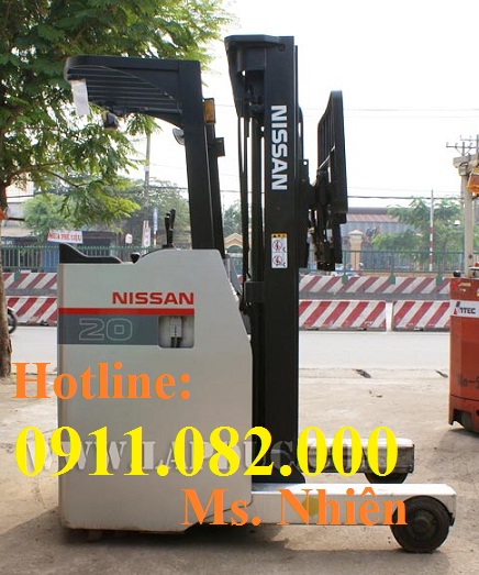 xe nang dien dung lai tmc nissan toyota 15 tan 18 tan cao 3 met gia re