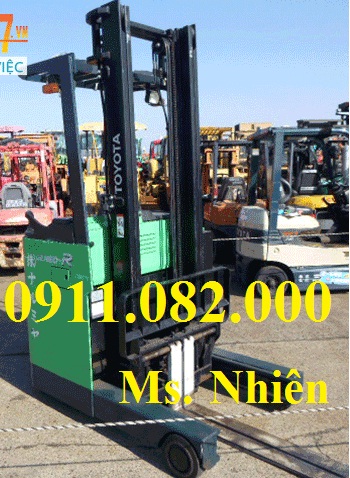 xe nang dien dung lai tmc nissan toyota 15 tan 18 tan cao 3 met gia re