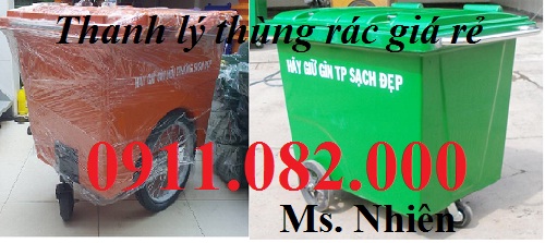 can xa kho thung rac cac loai thanh ly thung rac 120 lit 240 lit gia re