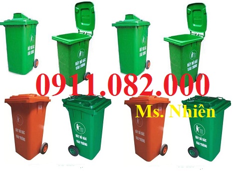 ban thung rac 120 lit 240 lit gia re thung rac hinh thu gia thap