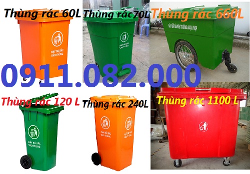 giam gia cac loai thung rac cong cong so luong gia re 120l 240l