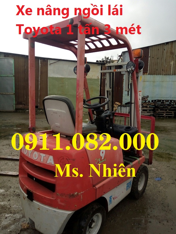 thanh ly xe nang da qua su dung gia sieu re toyota 1 tan komatsu 15 tan cao 3 met gia thap