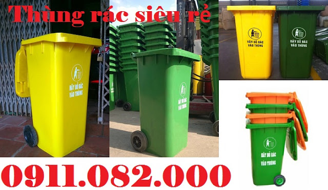 chuyen ban thung rac 120 lit 240 lit gia si thap nhat thung rac giam gia sieu re