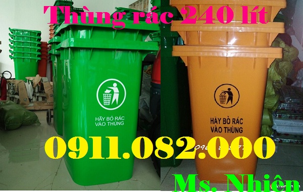 chuyen ban thung rac 120 lit 240 lit gia si thap nhat thung rac giam gia sieu re