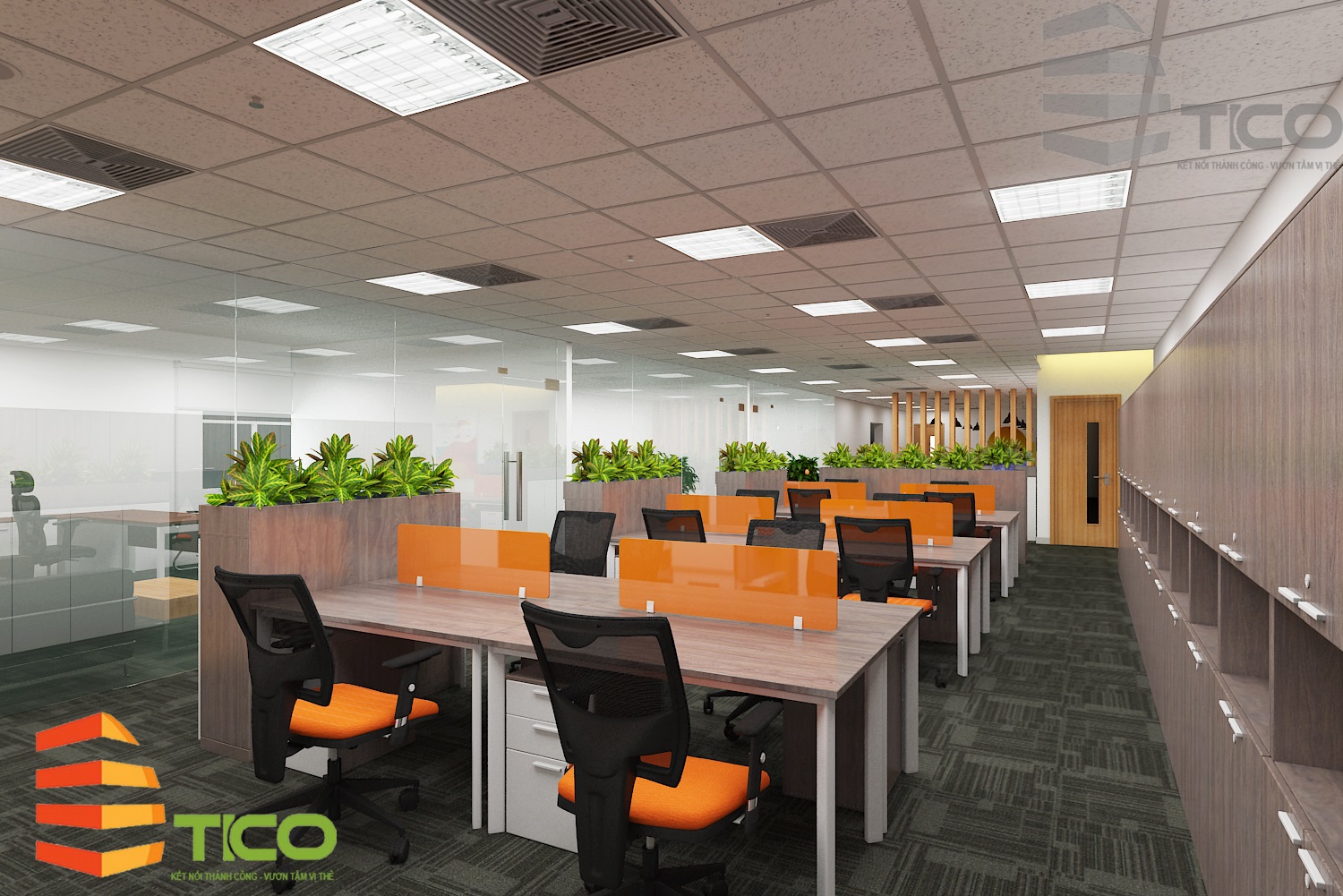 thiet ke noi that van phong