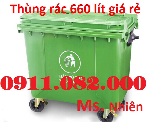 giam gia thung rac 660 lit gia re thanh ly thung rac 120 lit 240 lit gia thap