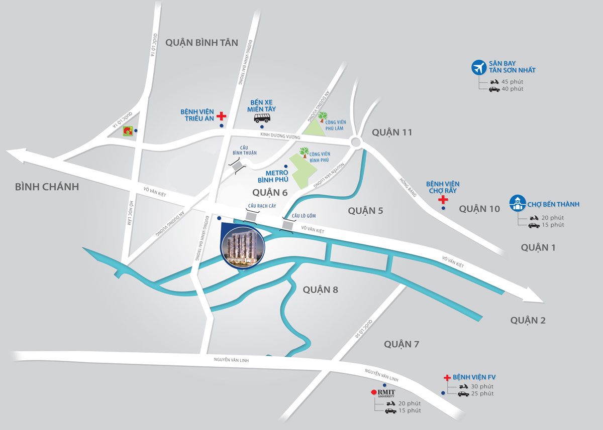 Vị trí căn hộ High Intela