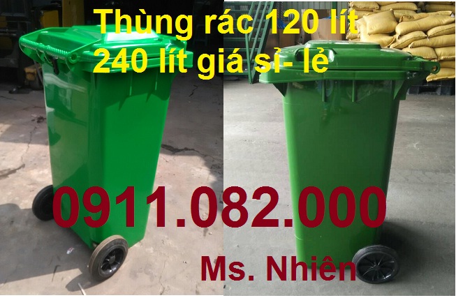 chuyen cung cap thung rac 240 lit gia si le thung rac gia re khanh hoa