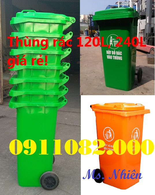 ban thung rac 120 lit gia re vinh long thung rac 240 lit gia si