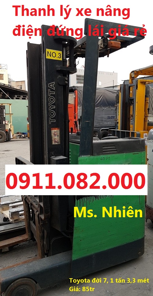xe nang dien dung lai 15 tan cao 55 met gia re lh 0911082000